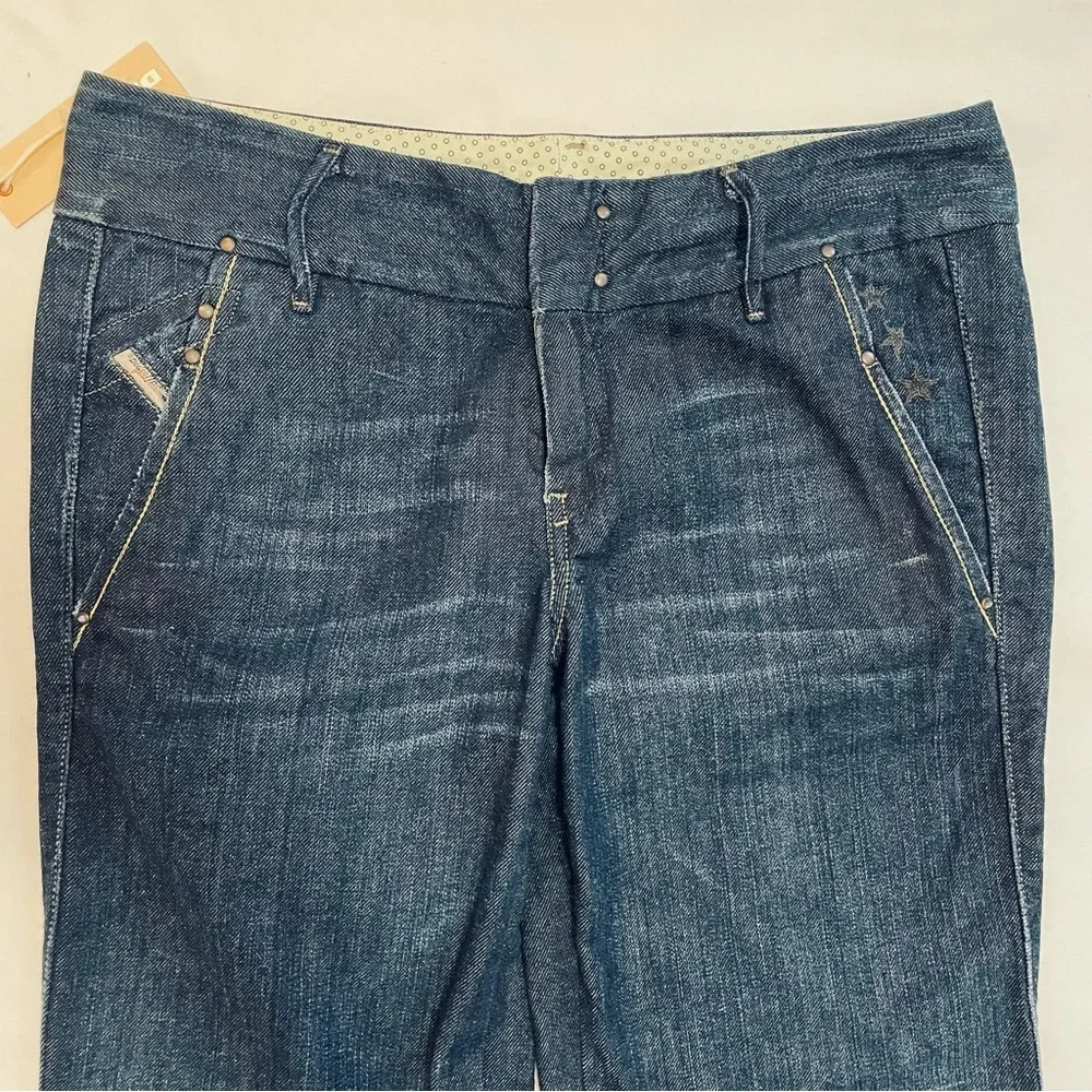 NWT New $240 Diesel Bootik Blue Jeans Made In Italy Size 31 x 34